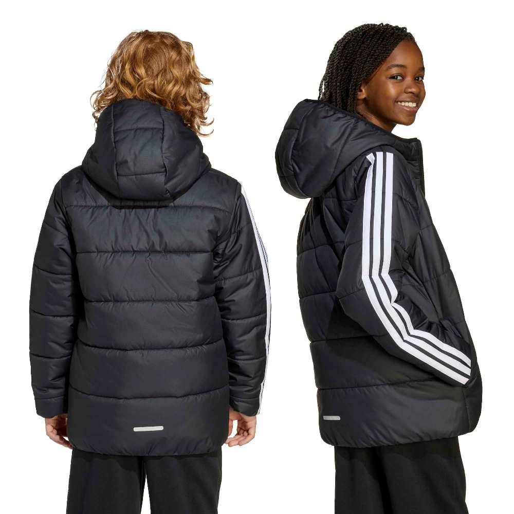 ADIDAS YOUTH ESSENTIALS 3 STRIPES PADDED JACKET
