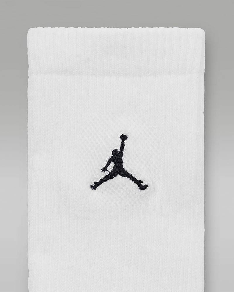NIKE JORDAN EVERYDAY ESSENTIALS 6PK CREW SOCKS