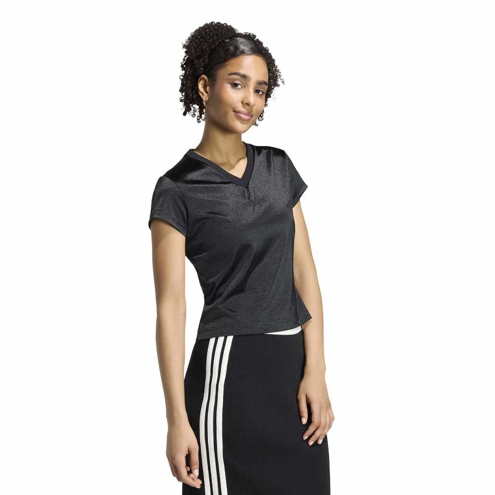 ADIDAS SEASONAL ESSENTIALS SATIN T-SHIRT