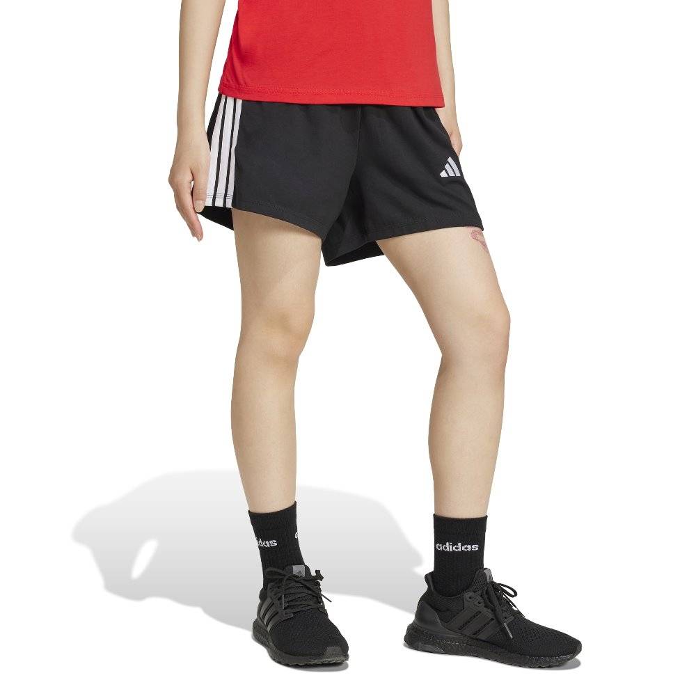ADIDAS ESSENTIALS 3-STRIPES COTTON SHORTS