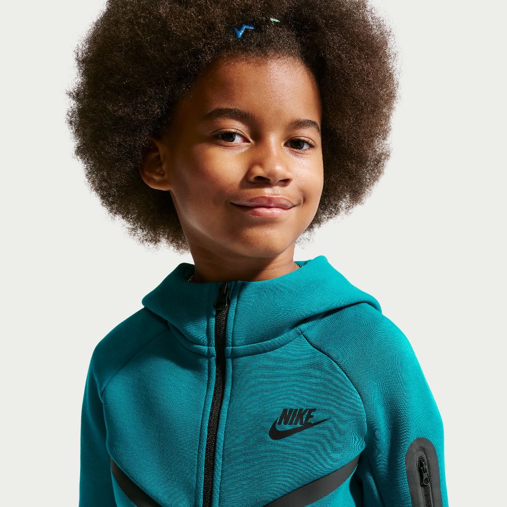 NIKE SPORTSWEAR KIDS TECH FLEECE FULL-ZIP