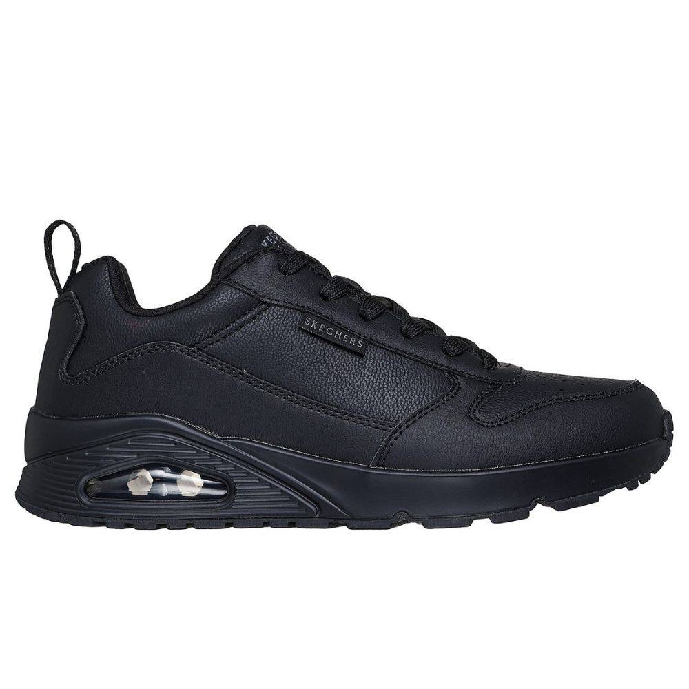 SKECHERS UNO: ALDER MENS LEATHER SNEAKER