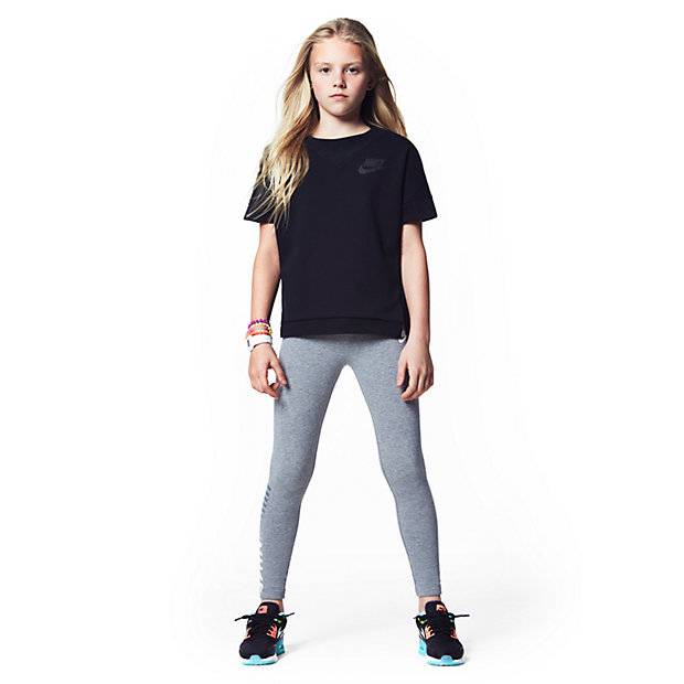 NIKE GIRLS SPORTSWEAR TIGHT LEG-A-SEE
