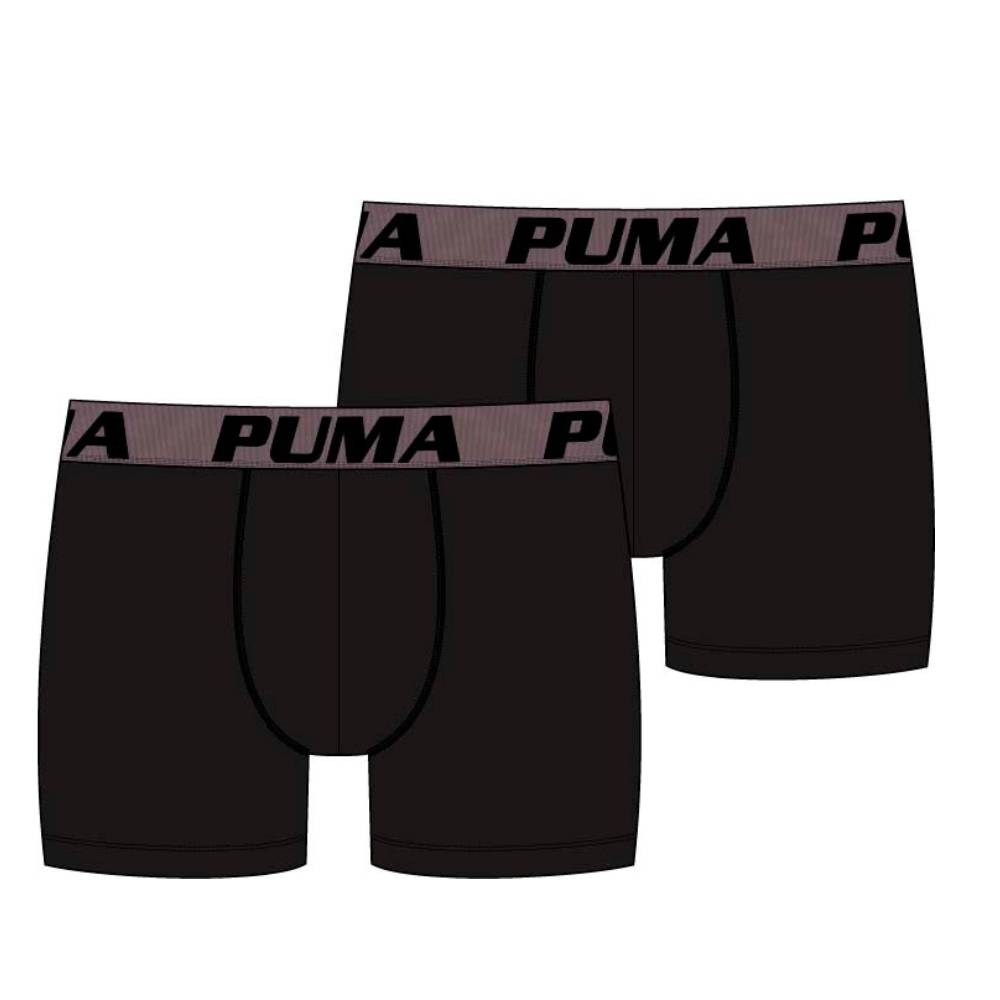 PUMA 947805 MEN STRIPED ELASTIC BOXERS 2P