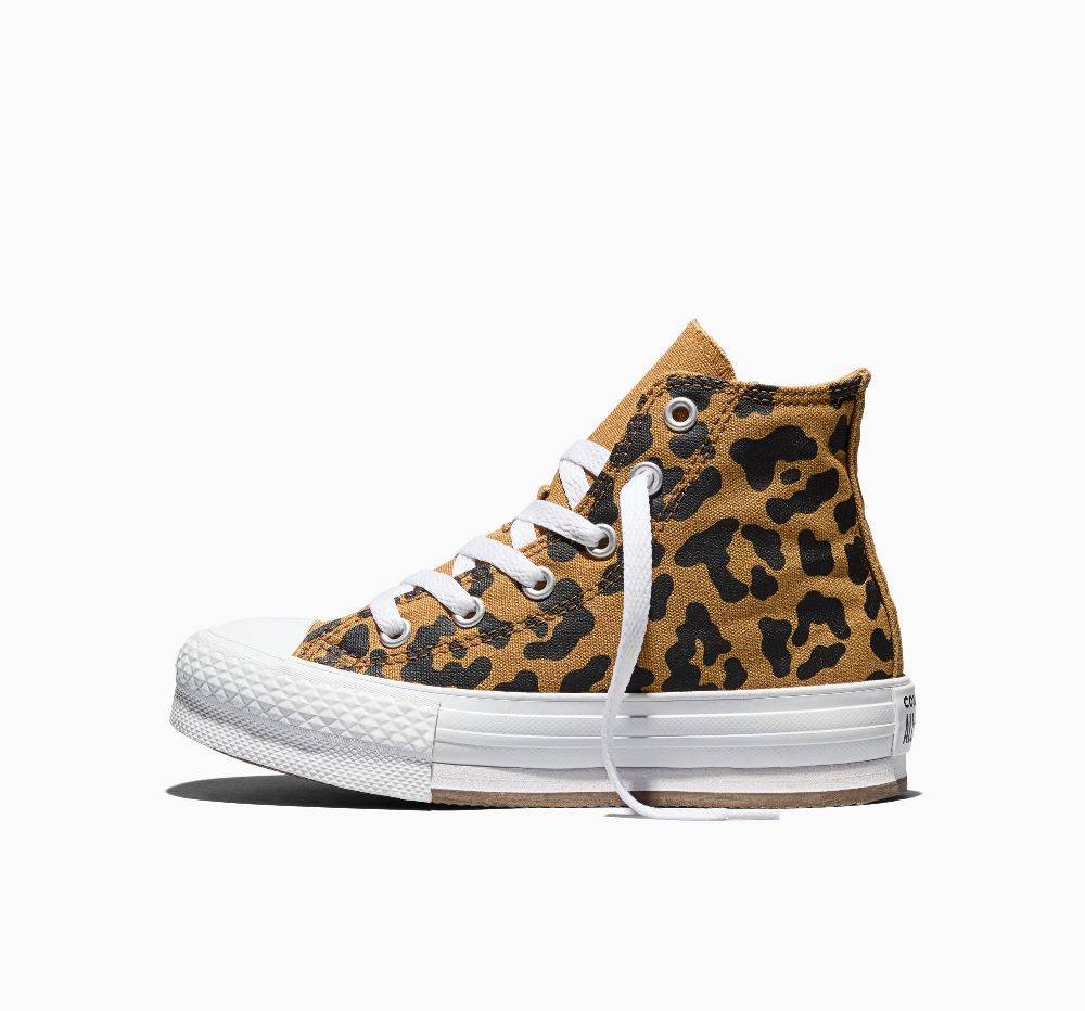 CONVERSE CHUCK TAYLOR ALL STAR EVA LIFT LEOPARD PLATFORM