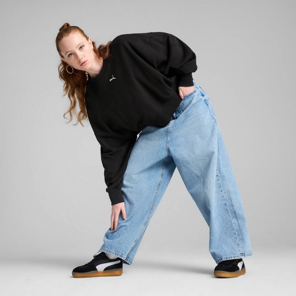 PUMA WARDROBE ESS OVER-OVERSIZED CREW TR