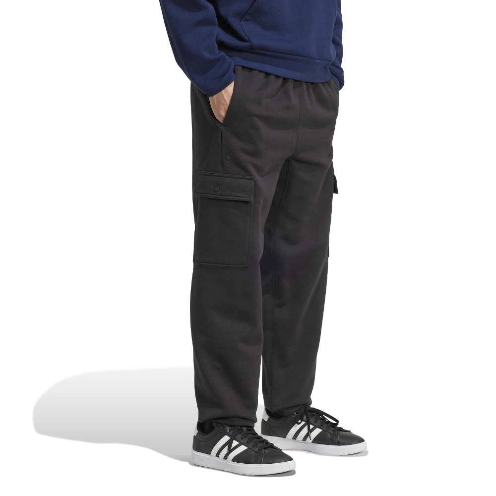 ADIDAS M ALL SZN FLEECE LOOSE CARGO OPEN HEM PANTS