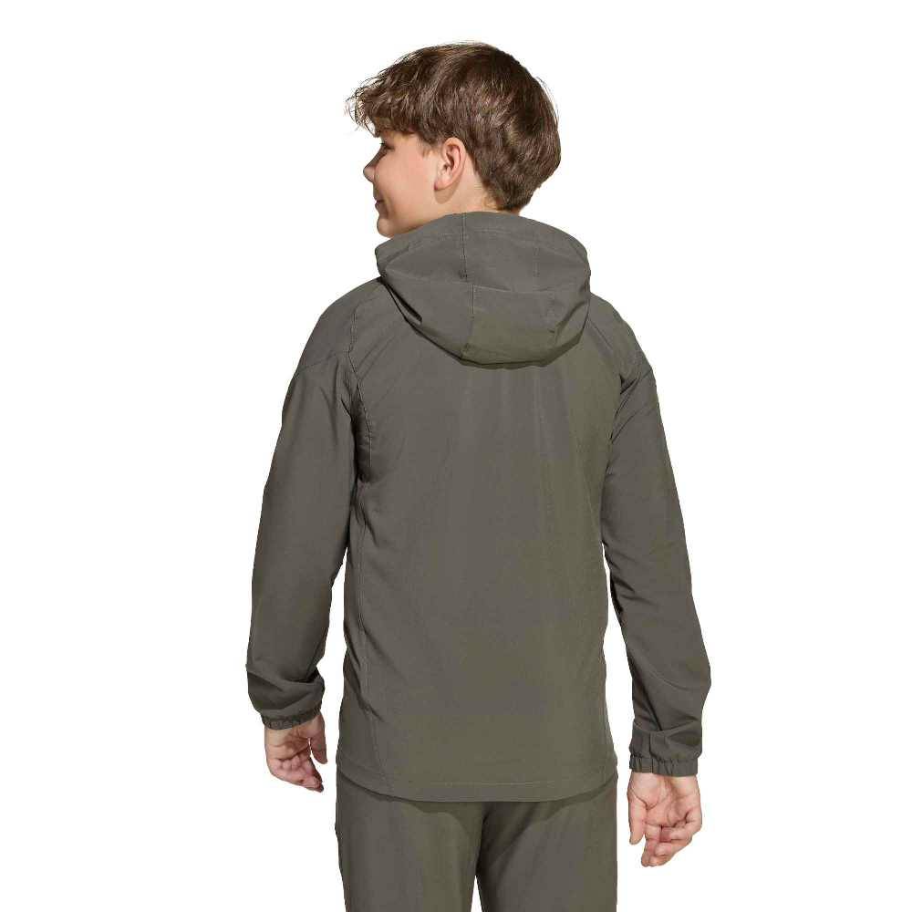 ADIDAS YOUTH REAL MADRID TIRO25 COMPETITION VIS TECH TRAVEL JACKET