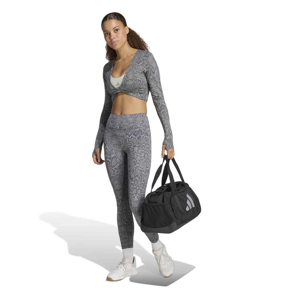 ADIDAS PRIMELIFT WORKOUT SNAKE TWIST REVERSIBLE LONG SLEEVE