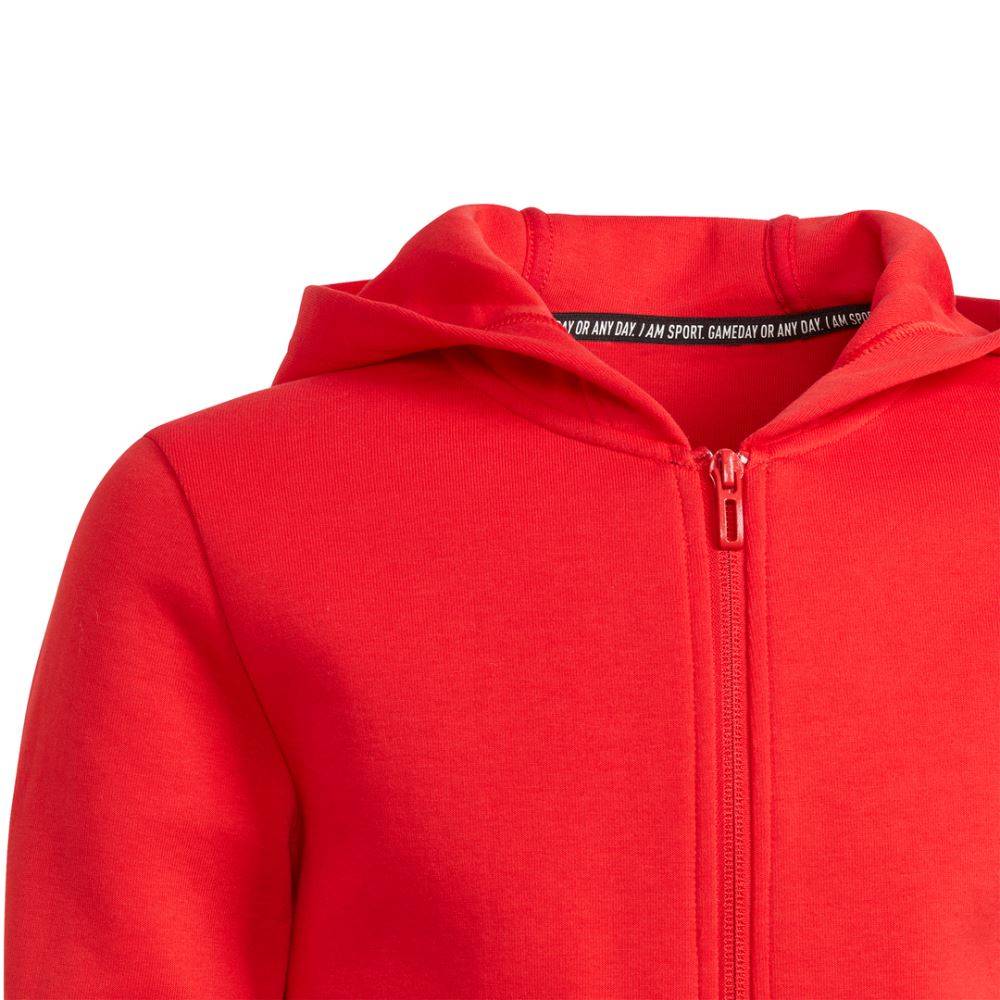 ADIDAS BOYS FUTURE ICONS 3-STRIPES FULL-ZIP HOODIE
