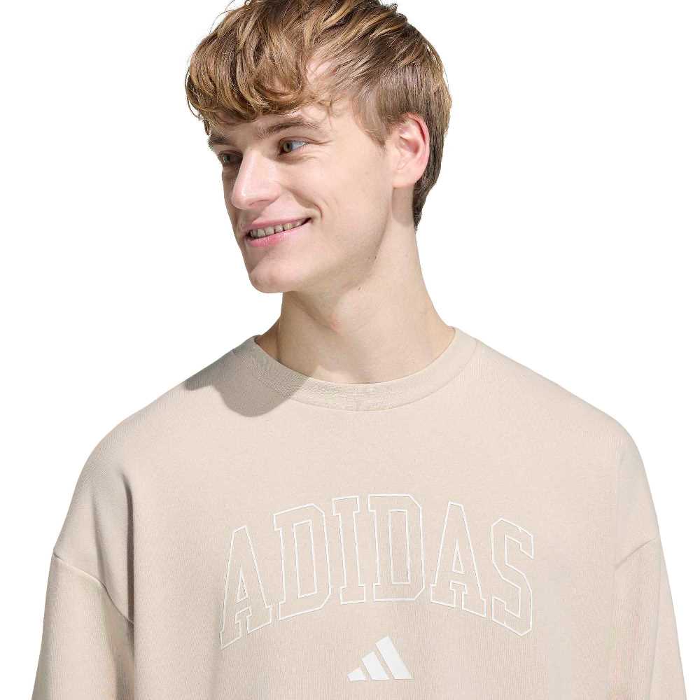 ADIDAS M SEASONAL ESSENTIALS COLLEGIATE FRENCH TERRY CREW SWEATSHIRT