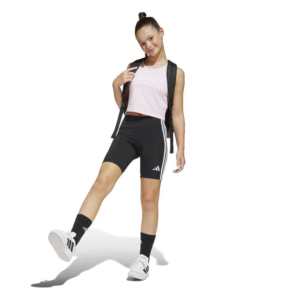 ADIDAS GIRLS ESSENTIALS BIKER SHORTS