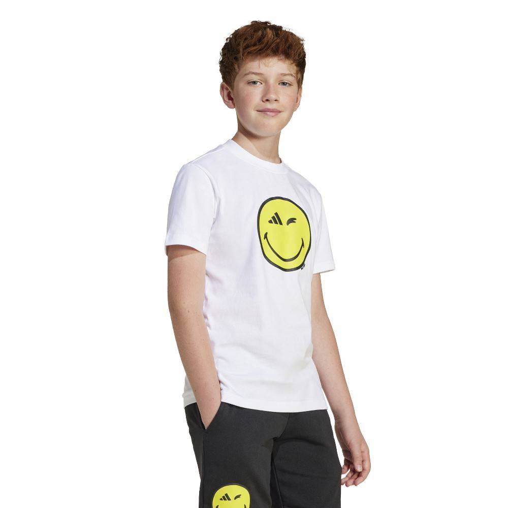 ADIDAS YOUTH X SMILEYWORLD GRAPHICS T-SHIRT