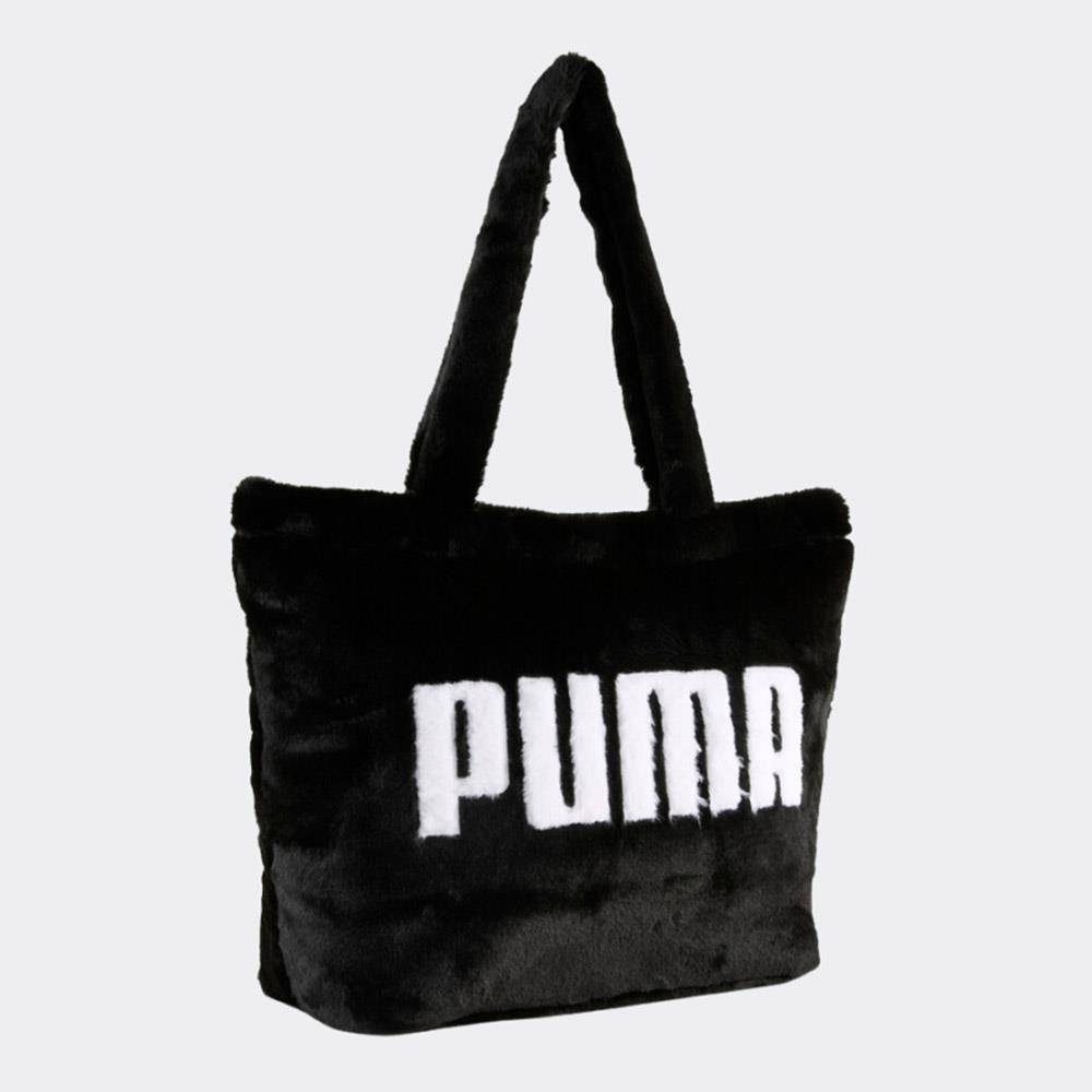 PUMA UP FAUX FUR SHOPPER