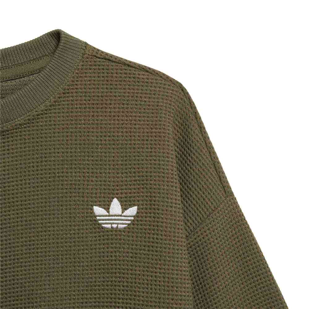 ADIDAS ORIGINALS INFANT LOOSE WAFFLE SWEAT JOGGER SET