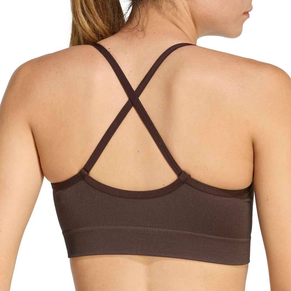 ADIDAS WORKOUT ESSENTIALS KNIT LIGHT SUPPORT BRA