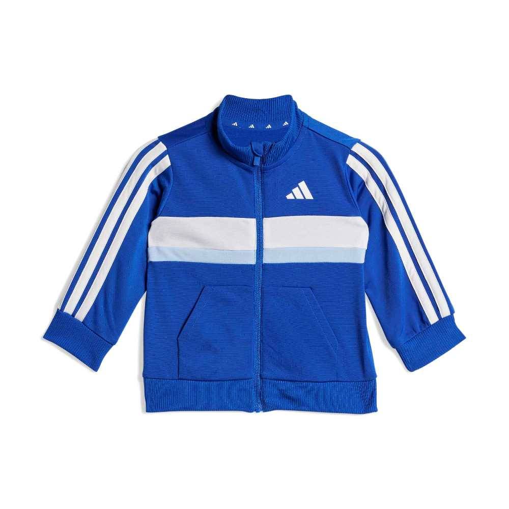 ADIDAS INFANT SEASONAL ESSENTIALS TIBERIO 3 STRIPES TRICOT TRACKSUIT