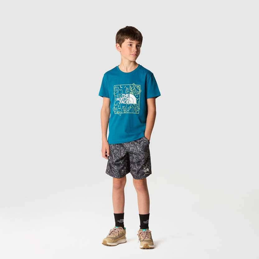 THE NORTH FACE BOYS NEW S/S GRAPH TEE