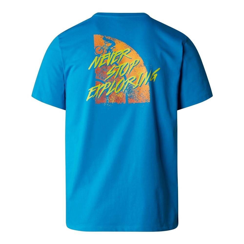 THE NORTH FACE MENS FOUNDATION TRACKS GRAPHIC TEE