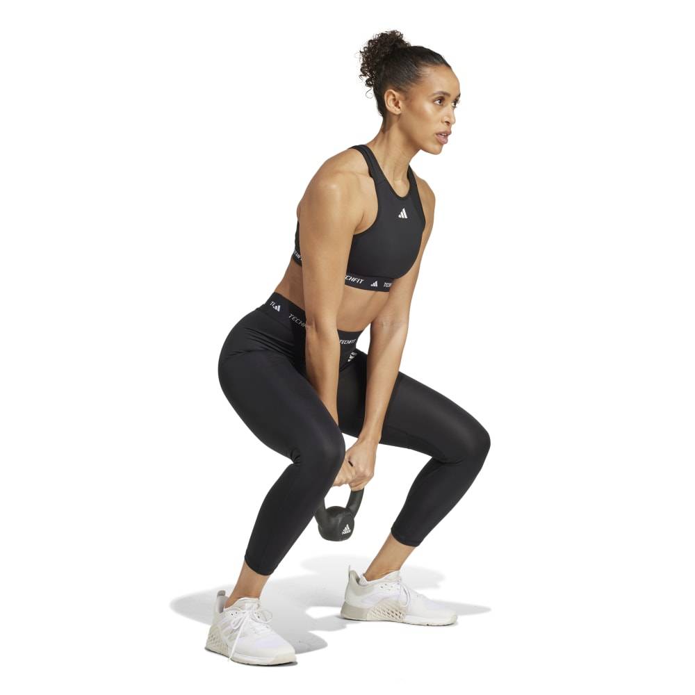 ADIDAS TECHFIT MEDIUM SUPPORT HIGH NECK WORKOUT BRA
