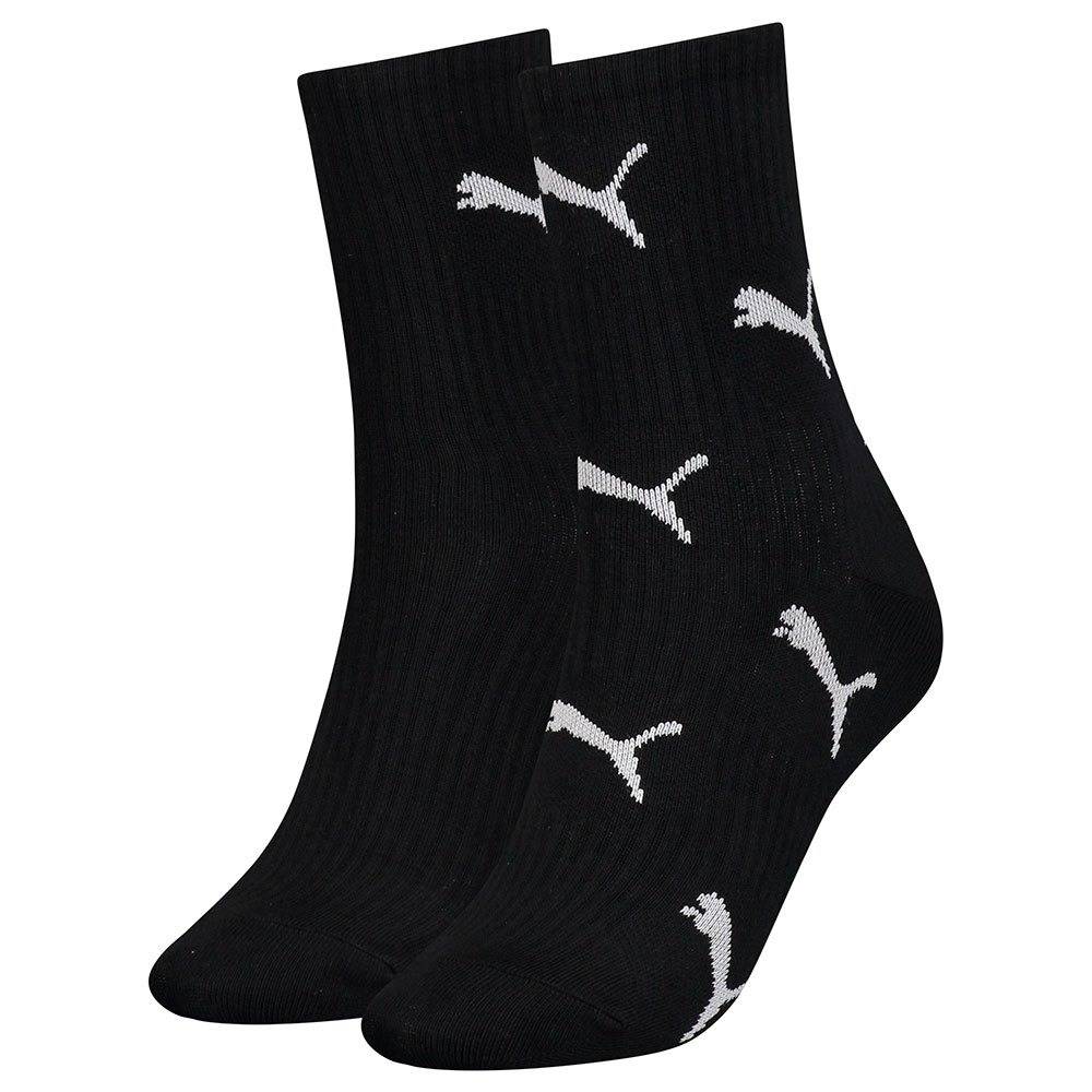PUMA WOMEN CAT LOGO 2-PAIRS SOCKS