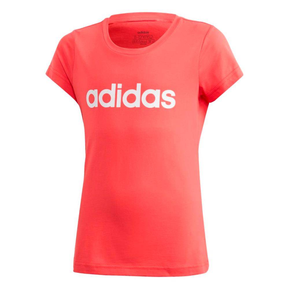 ADIDAS GIRLS E LINEAR TEE
