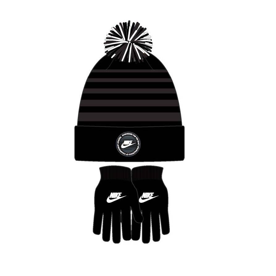 NIKE GIRLS FUTURA BEANIE GLOVE SET