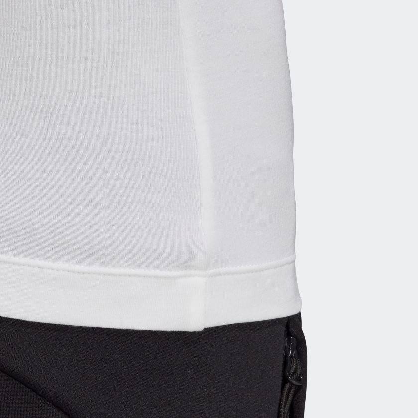 ADIDAS WOMENS OPEN BACK 3-STRIPES TEE