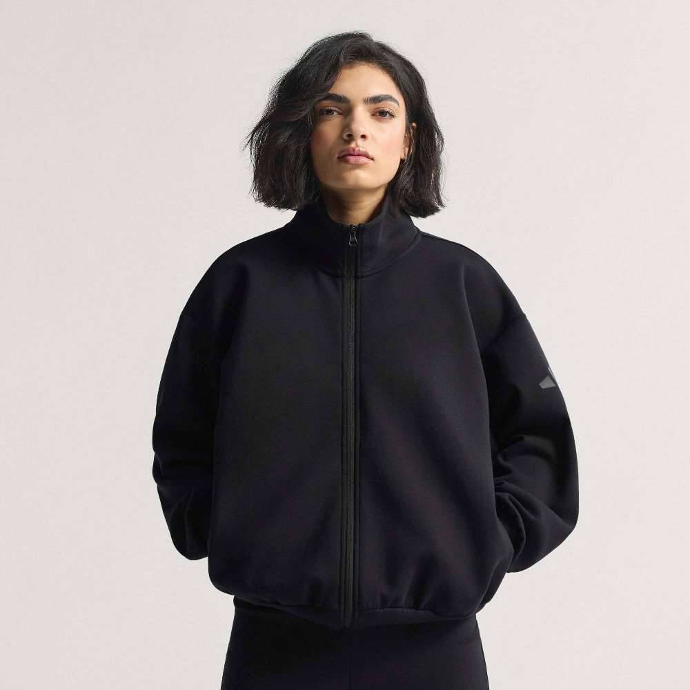 ADIDAS SOFT LUX FULL-ZIP TRACKTOP