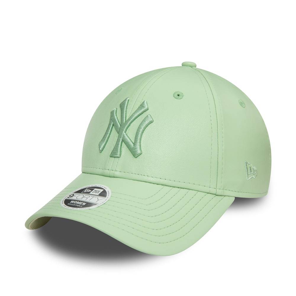 NEW ERA WMNS FAUX LEATHER 9FORTY NEW YORK YANKEES