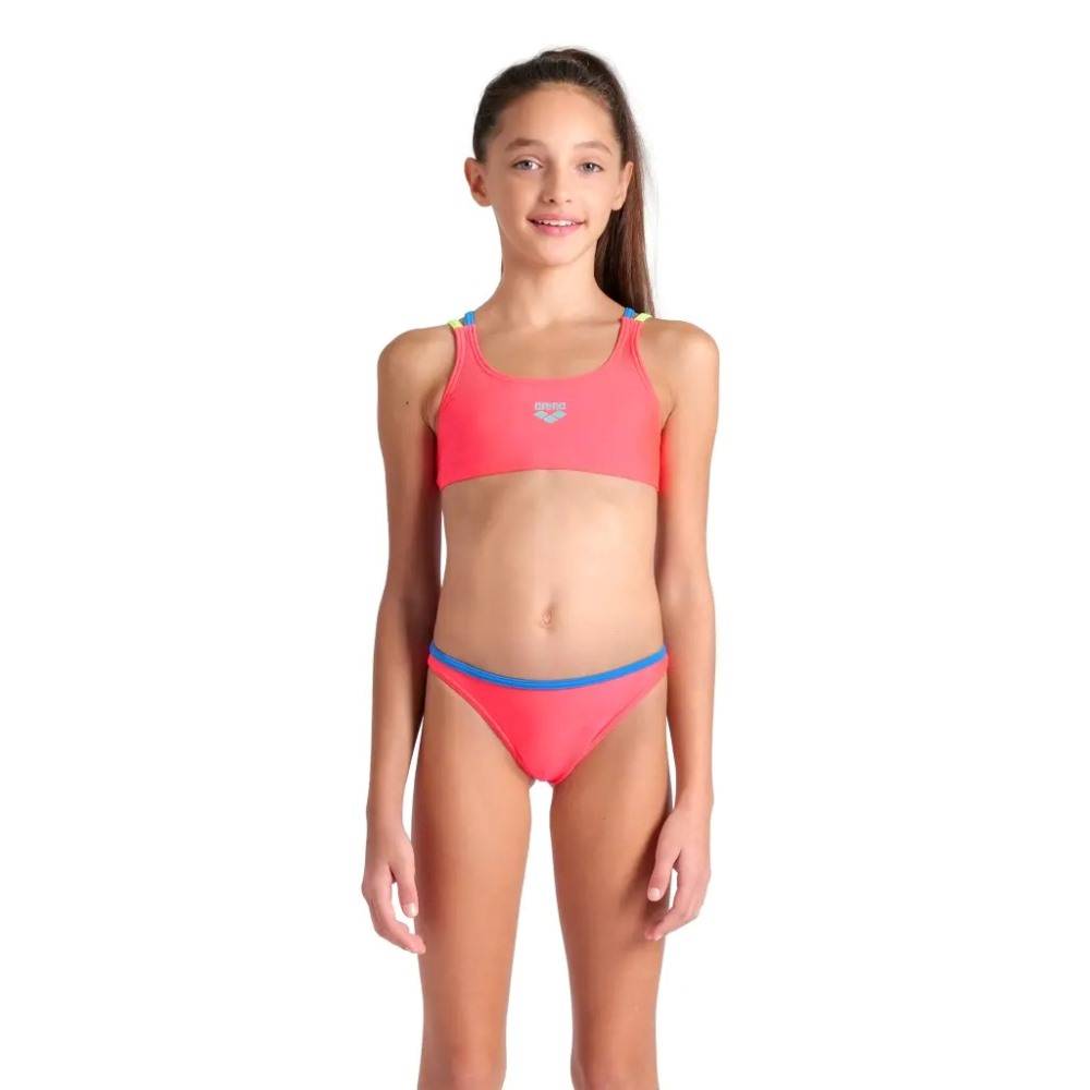 ARENA GIRL'S TWO PIECES SWIMSUIT SOLID