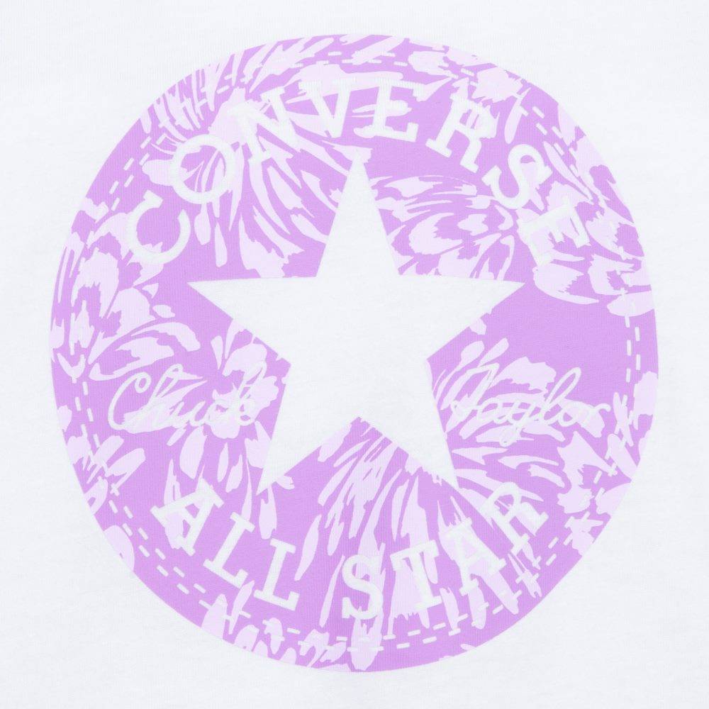 CONVERSE GIRLS FLORAL TEE & SHORT SET