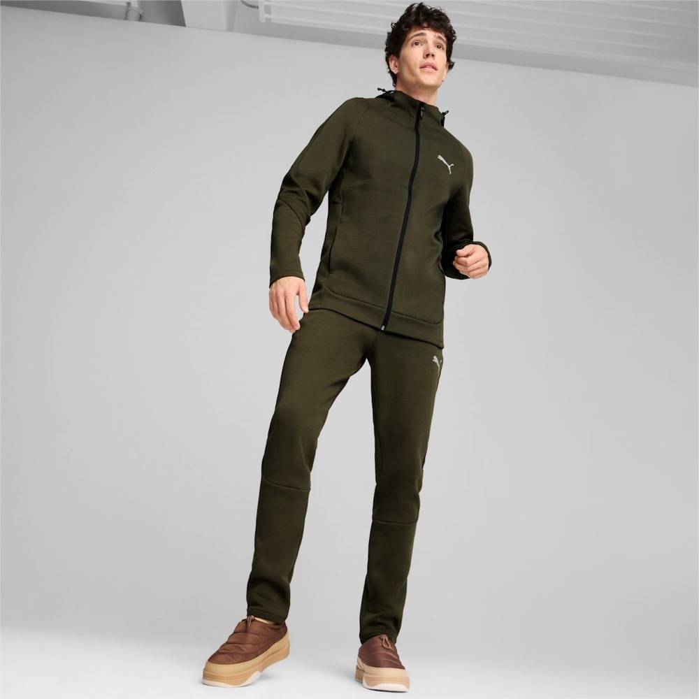 PUMA EVOSTRIPE FULL-ZIP HOODIE DK