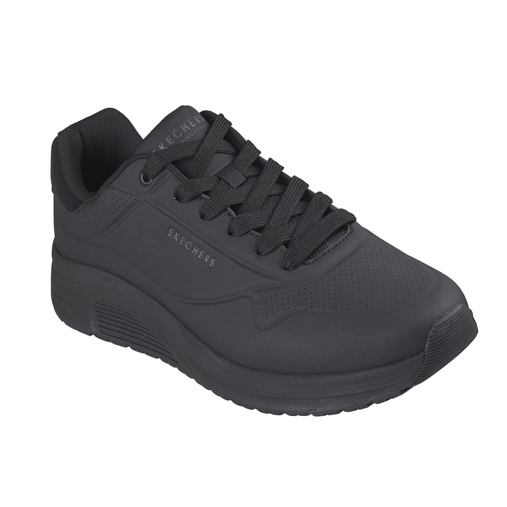 SKECHERS MENS UNO LITE 2 DURABUCK WITH SUEDE MUSTACHE LACE UP FASHION SNEAKER