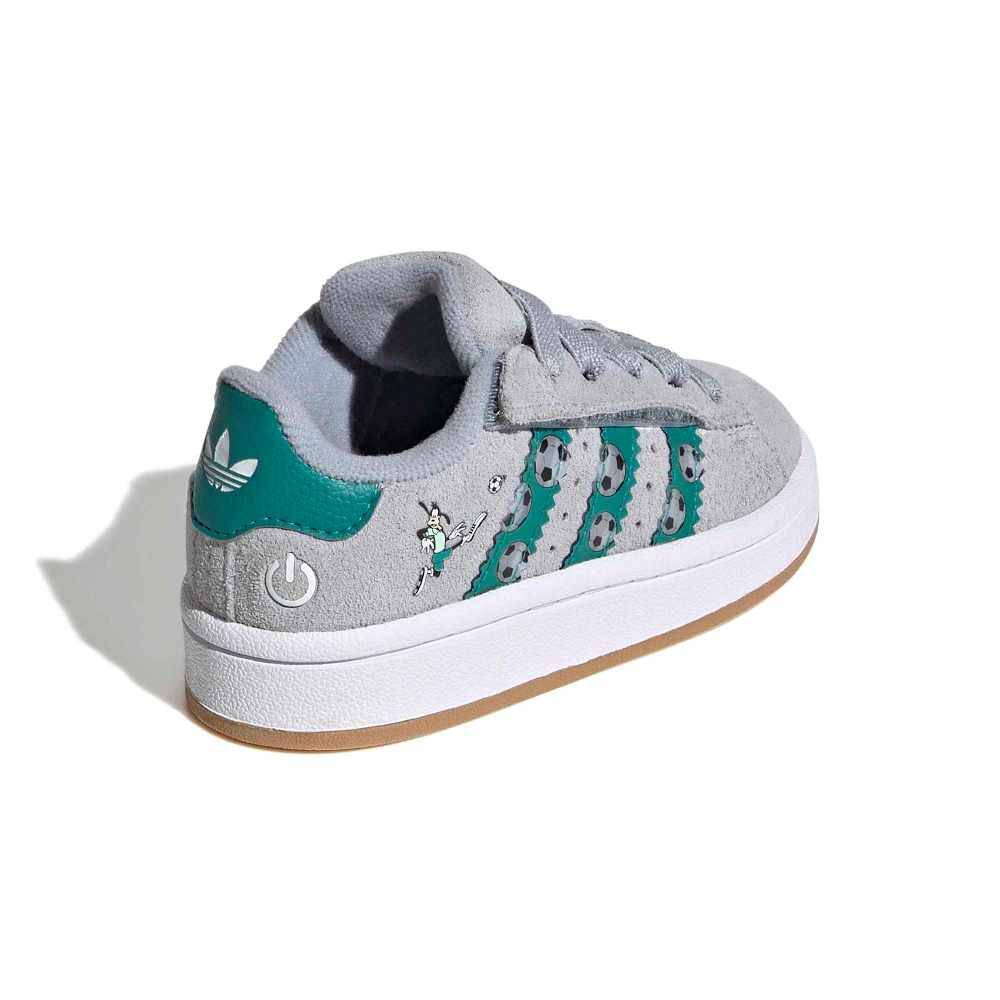 ADIDAS ORIGINALS INFANT DISNEY CAMPUS 00S LED LIGHTS ELASTIC LACE SHOES