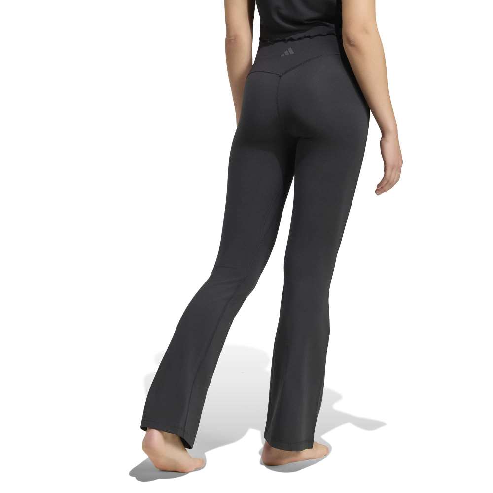 ADIDAS 3 STRIPES STUDIO ALL ME FLARE X-OVER LEGGINGS