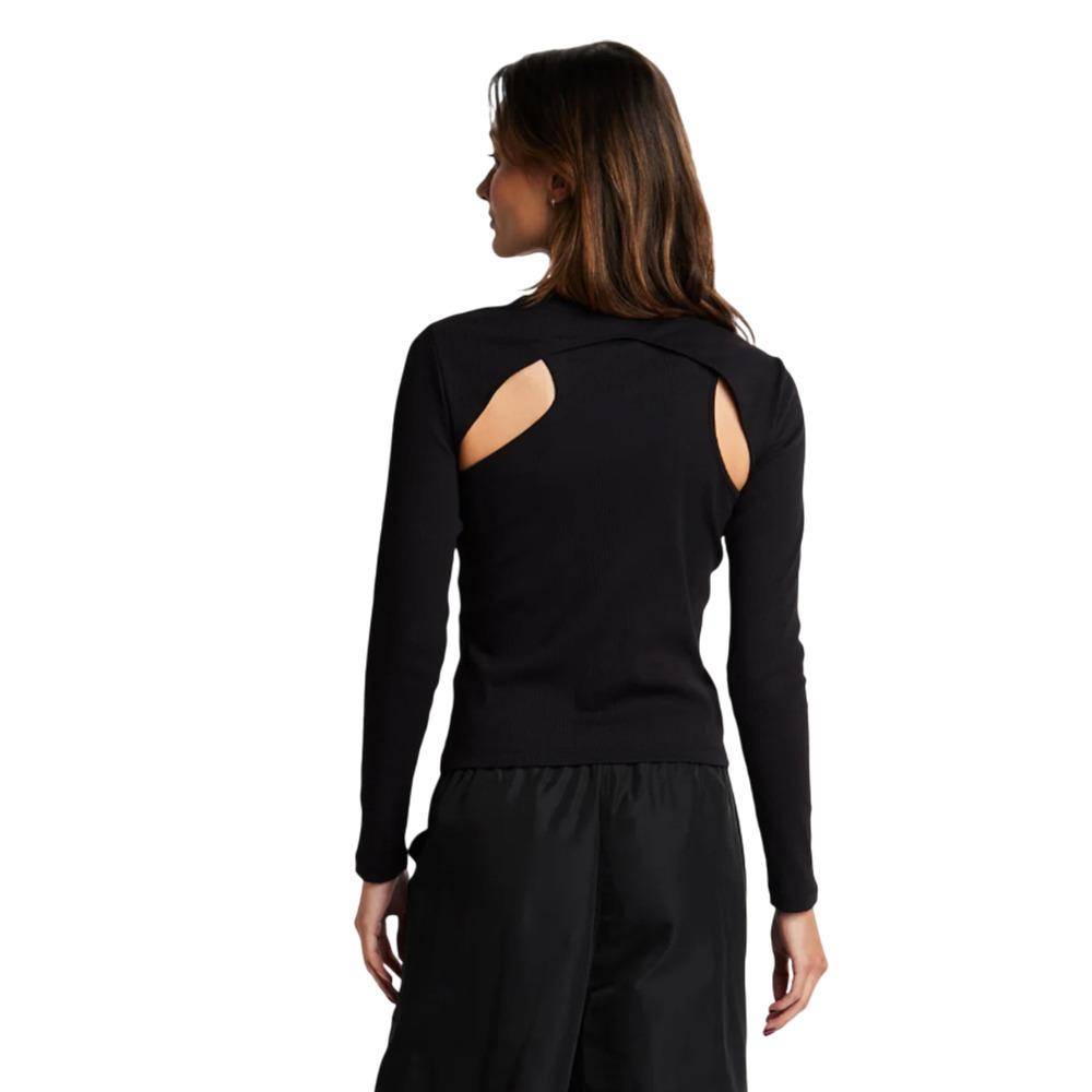 PUMA DARE TO MIDNIGHT MOTION CUTOUT TEE LS