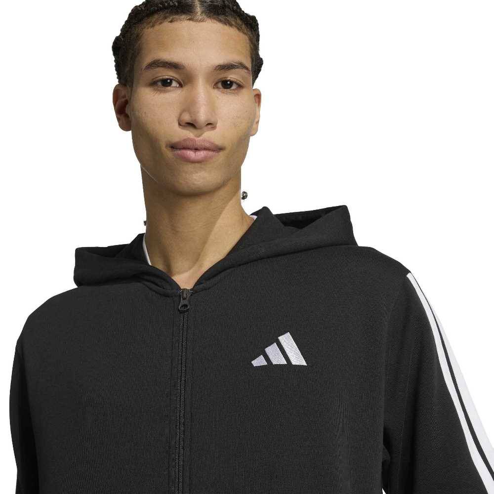ADIDAS M 3-STRIPES FLEECE HOODED TRACKSUIT
