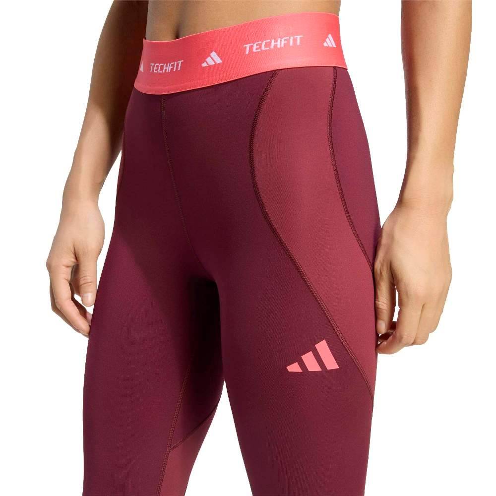 ADIDAS TECHFIT WORKOUT COLOR BLOCK 7/8 LEGGINGS