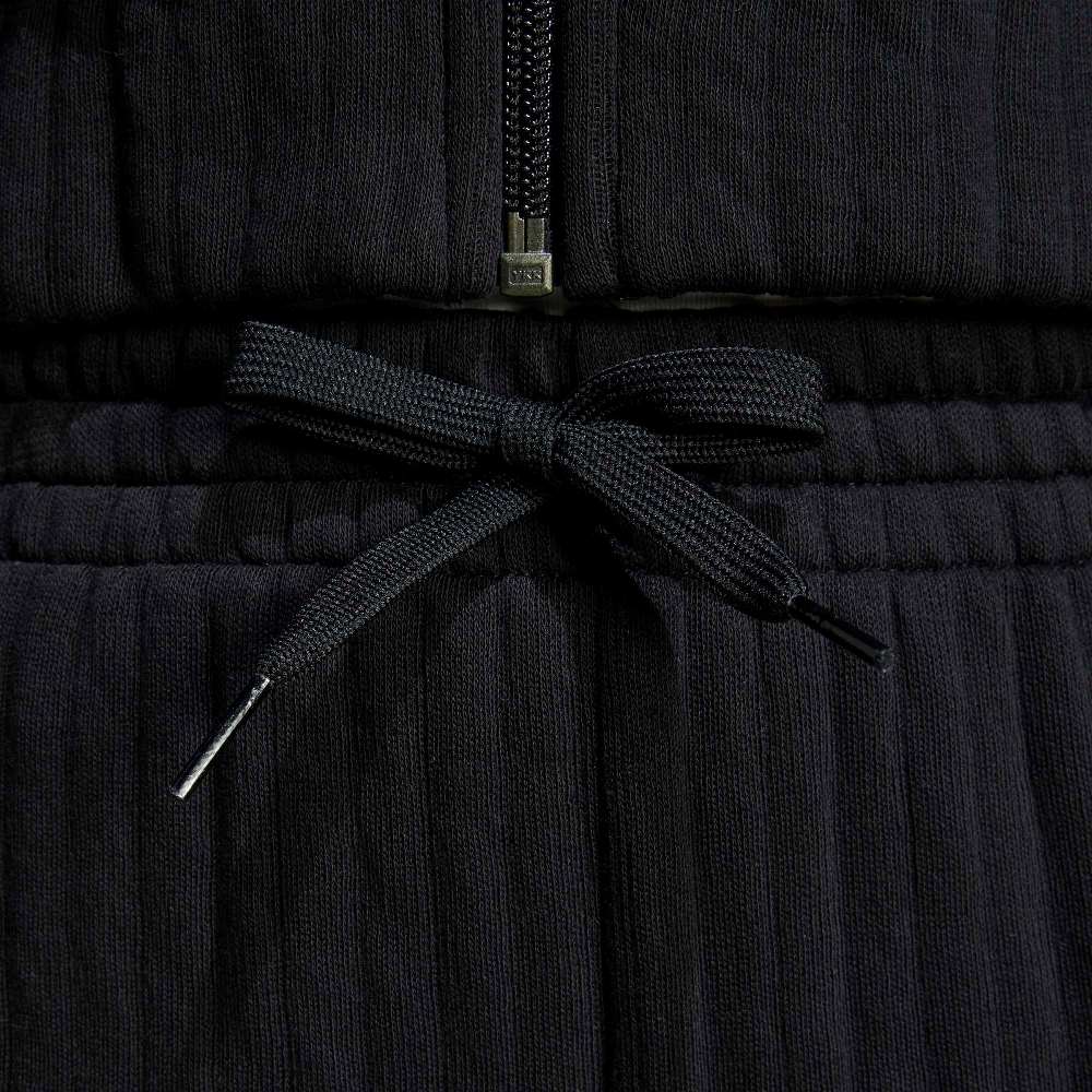 ADIDAS ORIGINALS GIRLS LOOSE WIDE LEG PADDED RIB PANTS