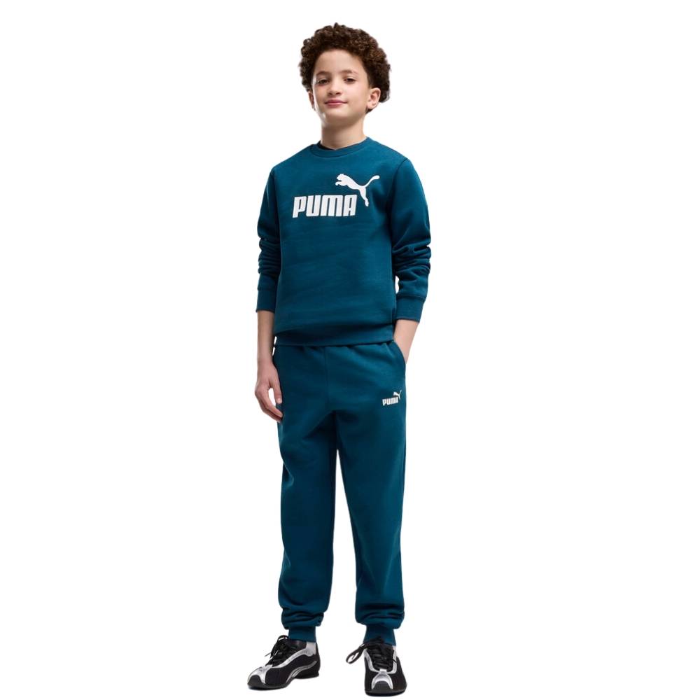 PUMA ESS NO.1 LOGO CREW SWEAT SUIT  FL B