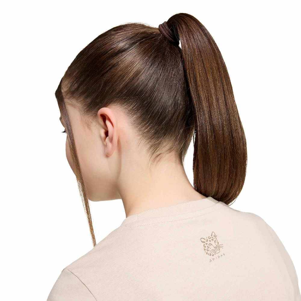 ADIDAS GIRLS ANIMAL PRINT GRAPHIC T-SHIRT