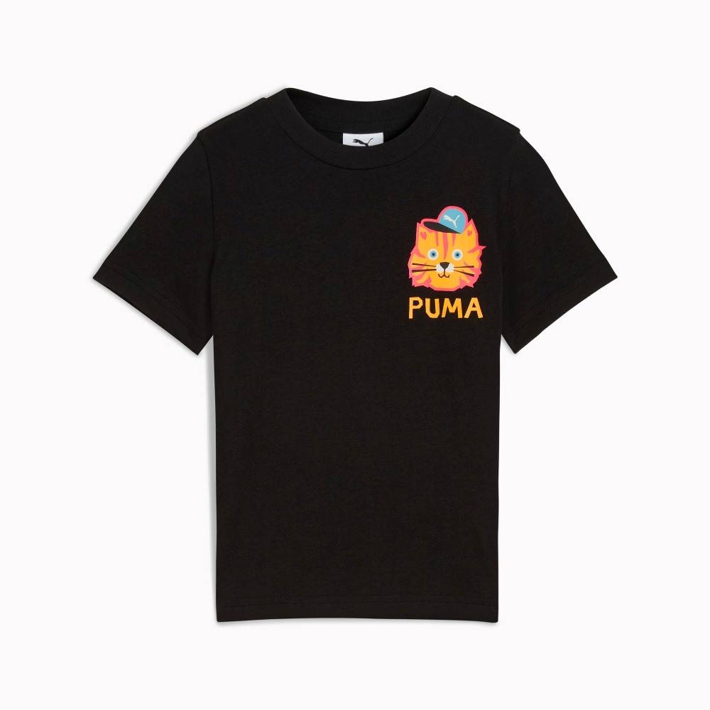 PUMA MOODY CAT GRAPHIC TEE I PS