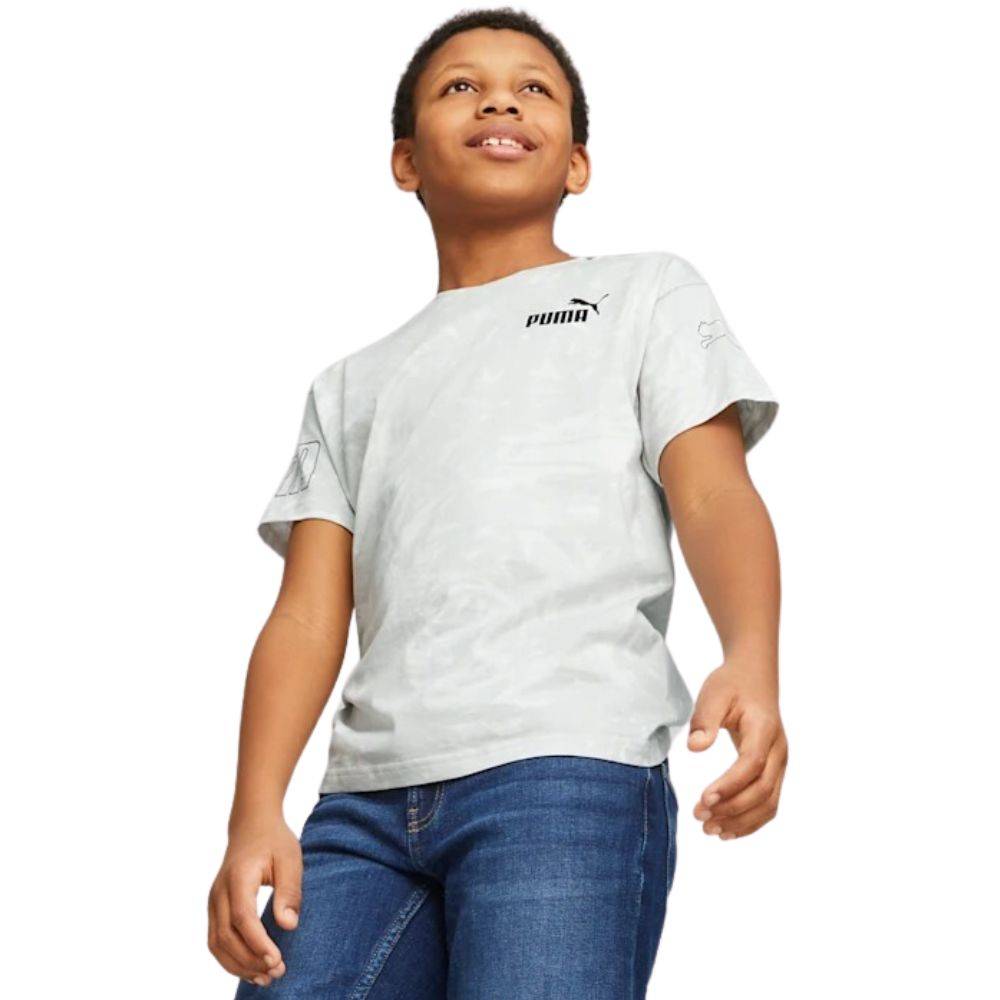 PUMA POWER SUMMER BOYS PRINTED TEE