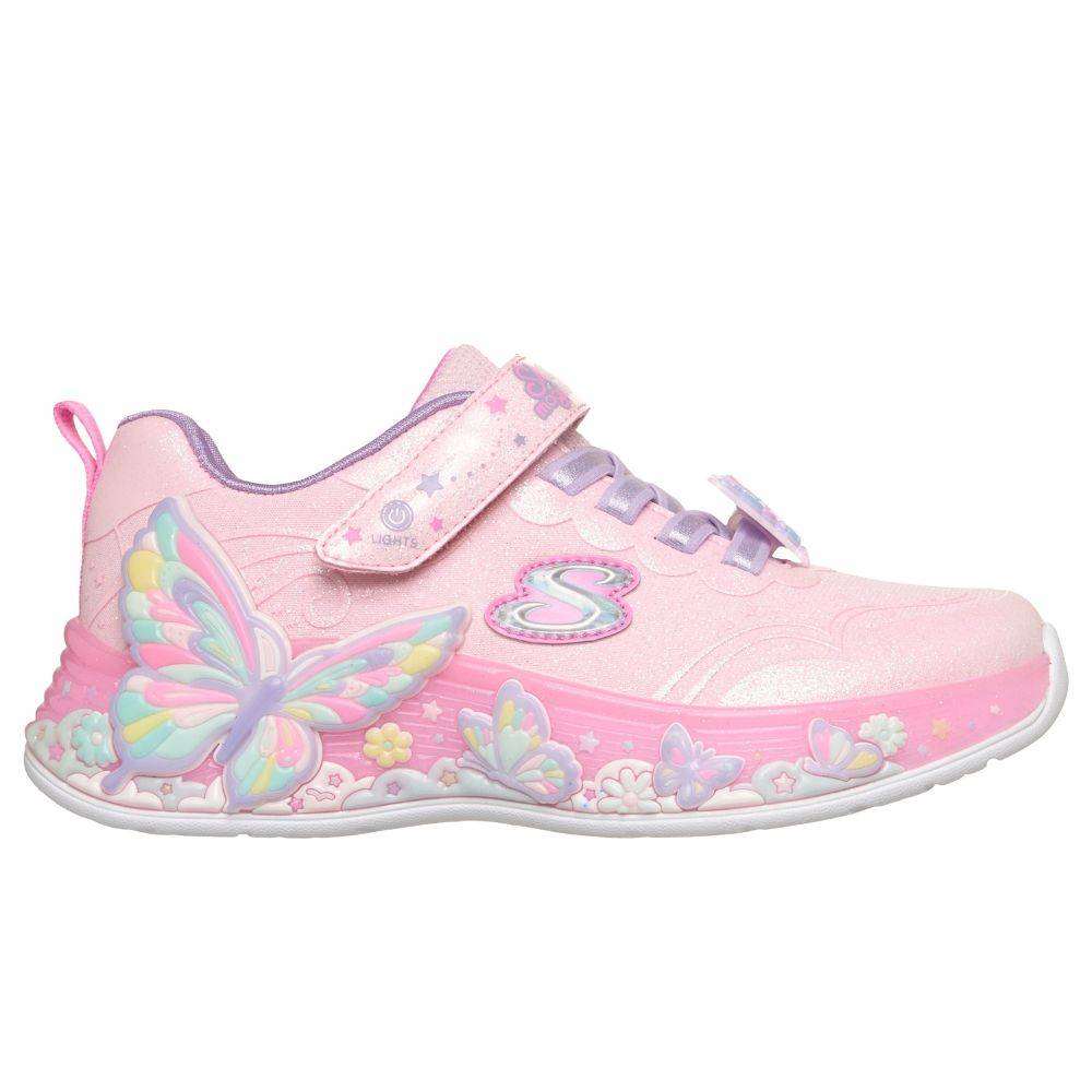 SKECHERS S-LIGHTS: BUTTERFLY BLISS GIRLS SHOES