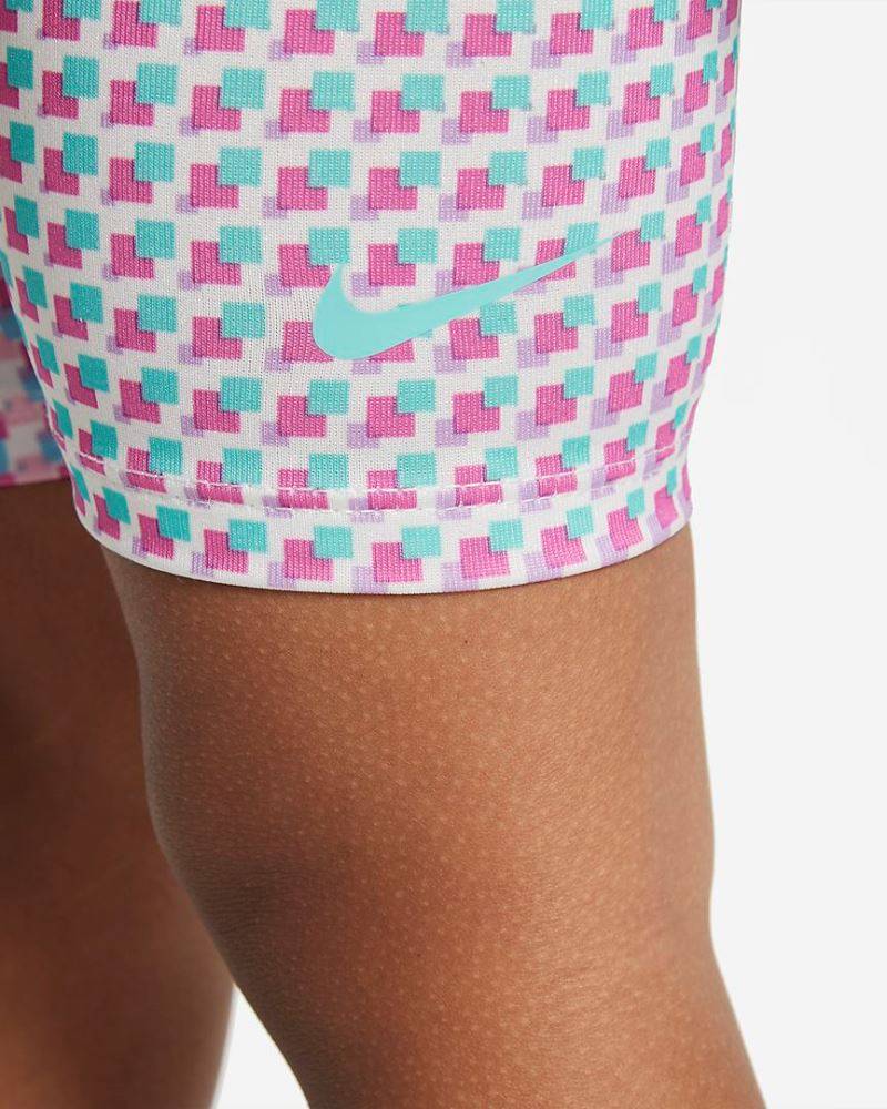 NIKE INFANT PIXEL POP BIKE SHORT SET