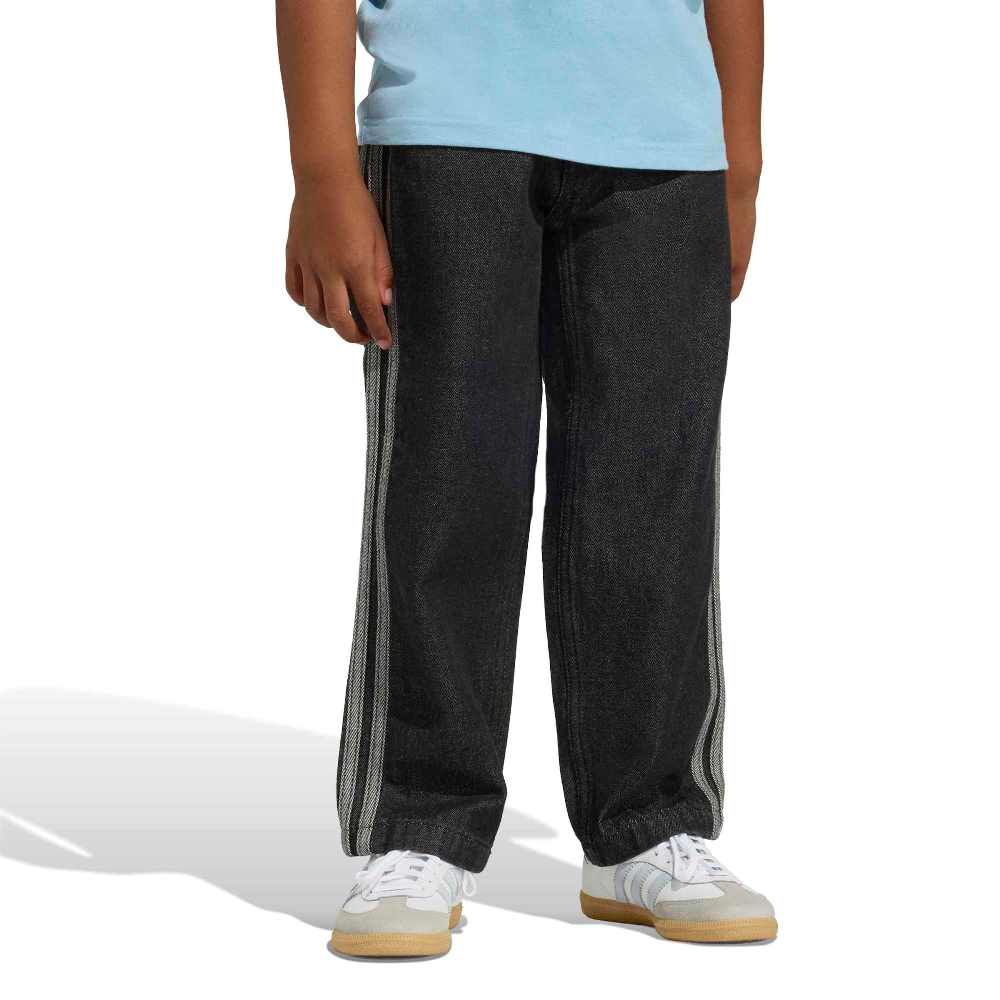 ADIDAS ORIGINALS LITTLE KIDS FIREBIRD LOOSE DENIM TRACK PANTS