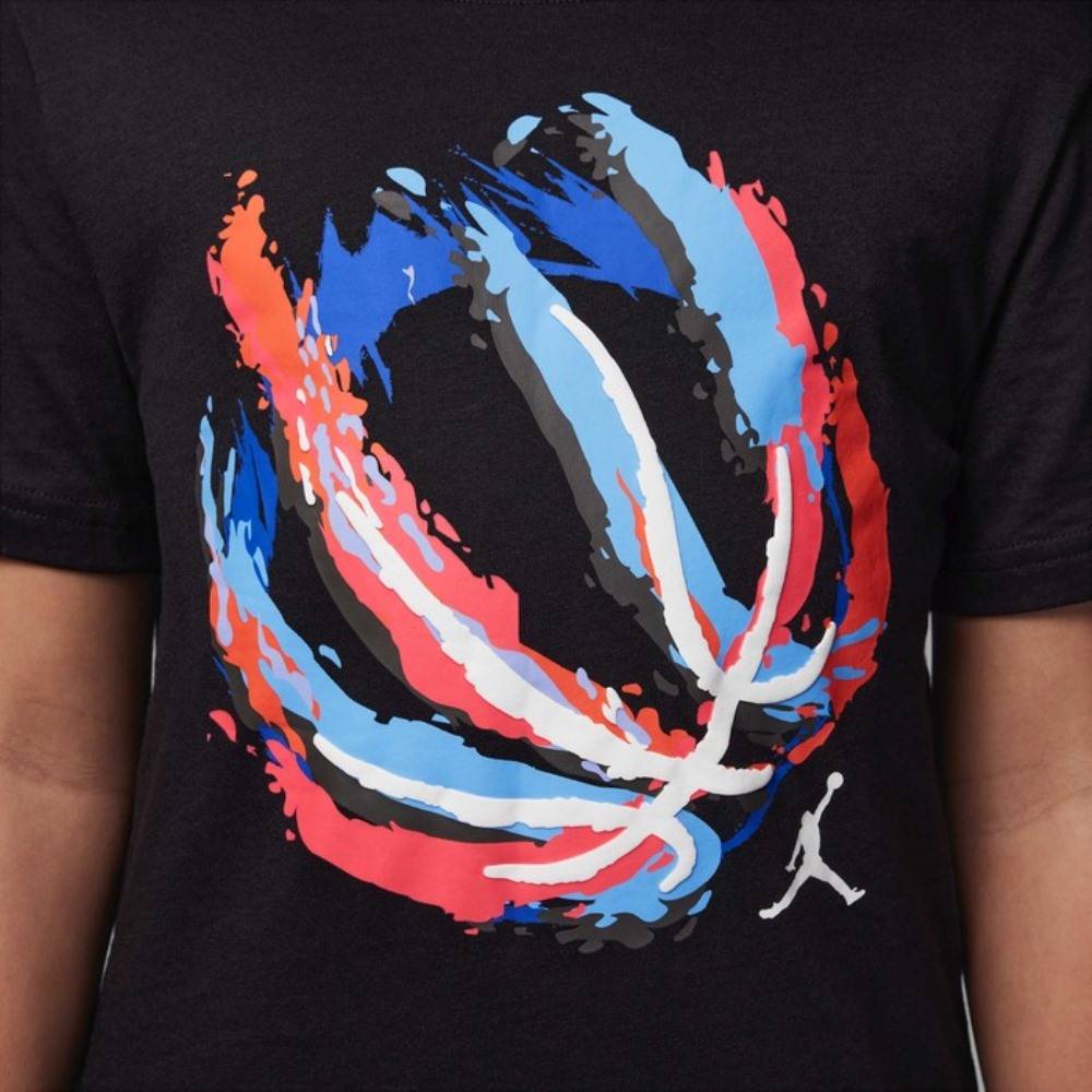 NIKE JORDAN LITTLE BOYS BBALL FIRE SS TEE