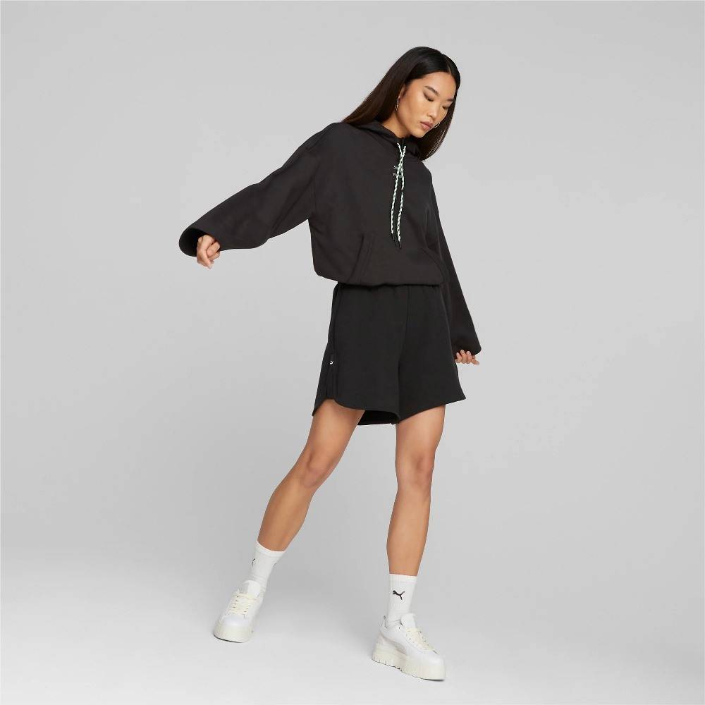 PUMA DOWNTOWN HIGH-WAISTED WOMENS SHORTS