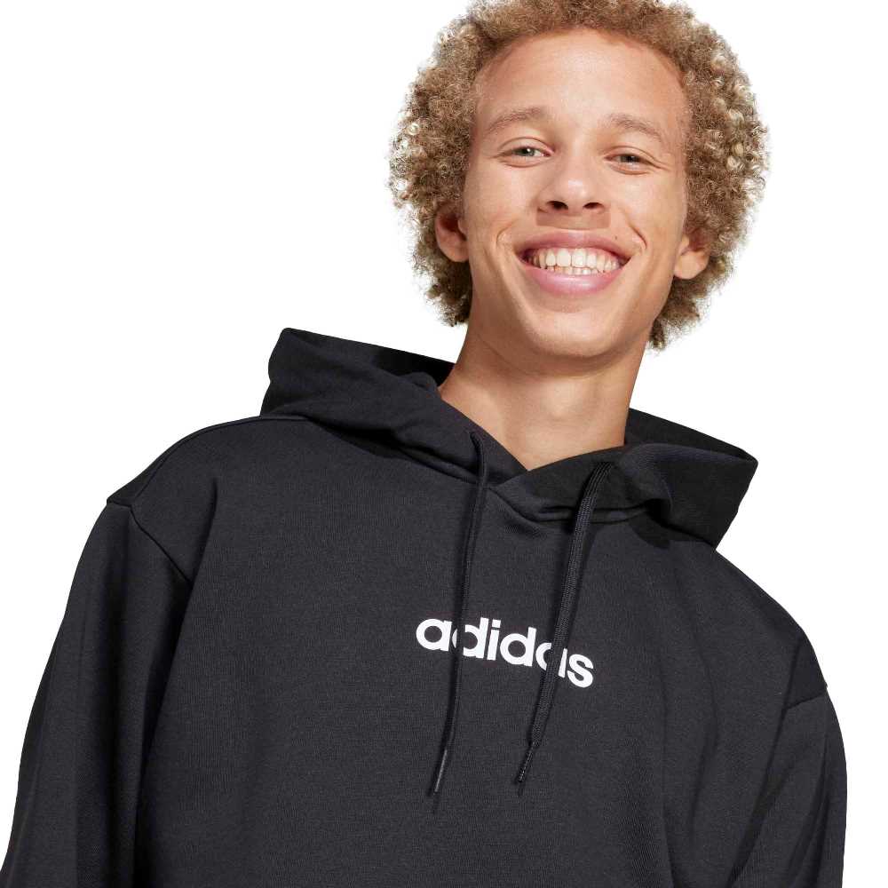 ADIDAS M ESSENTIALS LINEAR FLEECE HOODIE